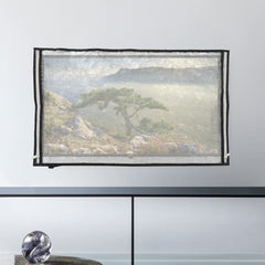 Heart Home PVC Dot Print Waterproof & Dustproof TV Cover, 32 Inch (Transparent) 54HH4287.