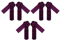Kuber Industries Velvet 6 Pieces Curtain Tie Back Tassel Set (Pink) -CTKTC12908 (CTKTC012908)