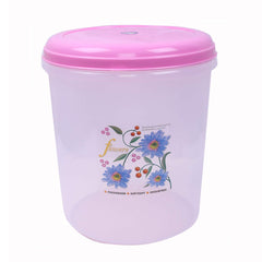 Heart Home Plastic 2 Pieces Multipurpose Storage Container Box 7500 ML (Pink) - (CTHH012434)