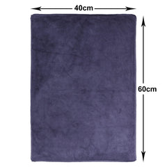 Kuber Industries Cleaning Cloths|Microfiber Highly Absorbent Wash Towels for Kitchen,Car,Window,24 x 16 Inch,Pack of 2 (Green & Gray)