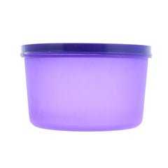 Kuber Industries Plastic 3 Pieces Kitchen Storage Spice Containers, Fridge Container, Food Utility Box, Food Storage Containers Jars 200 Ml (Purple) - CTLTC43814