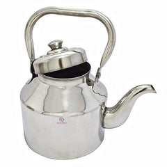 Heart Home Stainless Steel Tea Kettle, 35 Cup (Silver)