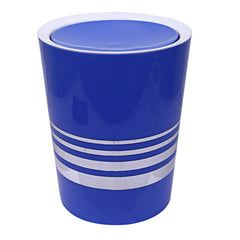 Kuber Industries Plastic Swing Lid Garbage Waste Dustbin, 5 Liters (Blue) - CTKTC022843