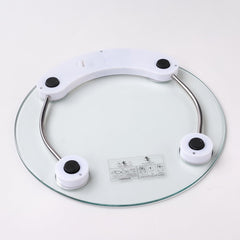 Heart Home Weighing Scale armoured glass|Weight Machine For Body Weight|Capicity "180" KG (Transparent)