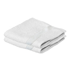 Kuber Industries Cotton 400 GSM 2 Pieces Face Towel Set 14x21” (White) -CTKTC8596