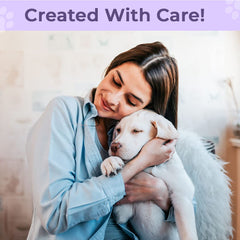 Kuber Industries Dog & Cat Bed|Super Soft Plush Top Pet Bed|Oxford Cloth Polyester Filling|Machine Washable Dog Bed|Rectangular Cat Bed with Rise-Edge Pillow|QY036P-L|Purple