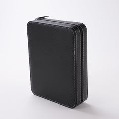 Kuber Industries 8 Slots Watch Zipper bag |Watch Organizer For Men & Women (Black)