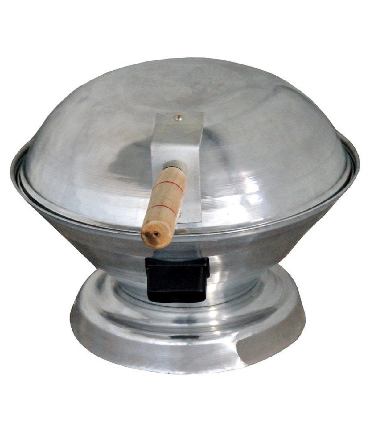 Kuber Industries Aluminium Multi Purpose Oven, Gas Tandoor, Barbeque Griller/Bati/Pizza Maker Set of 1 Pc (Code-05), Silver, Standard (TANDOORVA05)