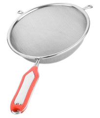 Fun Homes Stainless Steel Soup & Juice Strainer/Liquid Filter-16 cm (Set of 1, Silver)