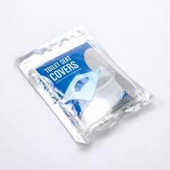 Kuber Industries Toilet Seat Covers Disposable|Western Toilet Seat Cover|Use & Throw, Portable|Pack of 20 (White)
