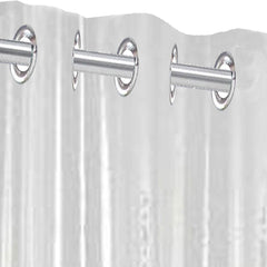 Kuber Industries Plastic Curtain (Standard, Transparent)