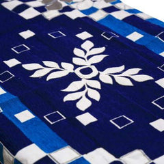 Kuber Industries Cotton Centre Table Cover Set - Blue (CENTERPVC216)