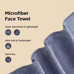 Kuber Industries Microber Cleaning Cloth (40cmX60cm) 400 GSM - Super Absorbent, Quick-Dry, Lint & Scratch Free | Multipurpose Wash Cloth for Kitchen, Window, Cars, SS Silverware | Grey (Pack of 3)
