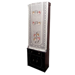 Kuber Industries Cotton Dressing Mirror Cover Set (Cream, Standard, KULS0354)