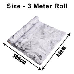 Heart Home Shelf Liner | Kitchen Cabinet Shelf Protector | Kitchen Liners for Cabinets and Drawers | Drawer Liner Mat | Marble Shelf Liner Cabinet Mat | 3 MTR | Gray