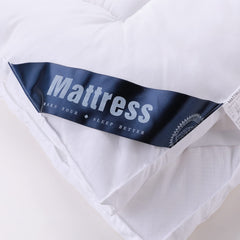 Kuber IndustriesMattress Topper/Padding|Mattress for Comfortable Sleep 6 x 6 Feet|WHITE