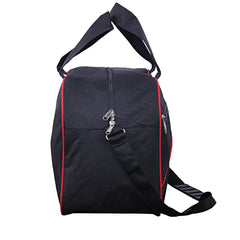 Kuber Industries Polyster Travel Duffle Bag (Black), Blue-Zone 3 -CTKTC8834