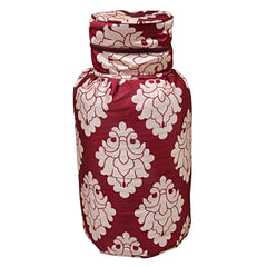 Kuber Industries Cotton 1 Piece Cylinder Cover (Maroon) -CTKTC6914, Standard (CTKTC06914)