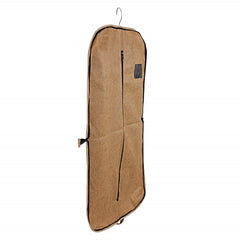 Kuber Industries Embossed Design Half Transparent Non Woven Men's Coat Blazer Cover (Golden) -CTKTC43499