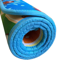 Kuber Industries Baby's Memory Foam Riversible Play Mat|WaterProof & Foldable|Enhance Kid's thinking Ability|Size 180 x 116 CM (Assorted)