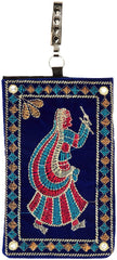 Kuber Industries Embroided Velvet Mobile Cover with Sari Hook, Multicolor (BG0164)