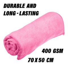 Heart Home Cleaning Towel | Reusable Cleaning Cloths for Kitchen | Duster Towel for Home Cleaning | 400 GSM Cleaning Cloth Towel for Car | Bike | 50x70 | Pack of 3 | Multi