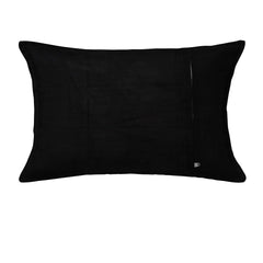Kuber Industries Disney Mickey Print Silk Special Long Crush Pillow Cover- Set of 4, Black-KUBMART0182