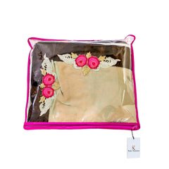 Kuber Industries 15 Pieces Non Woven Packing Saree Cover 12 Pcs Set & 3 Pcs Multi Saree Cover (COM856),Standard