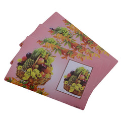 Heart Home PVC 6 Pieces Refrigerator Drawer Mats (Pink) - CTHH8645, Standard (CTHH08645)