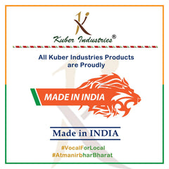 Kuber Industries Wooden Check Printed PVC Fridge Top Cover|Protect for Scratches|Wear & Tear and Dust with 6 Utility Side Pockets (Brown)