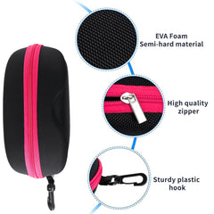 Urbane Home Sunglass Cases Set of 2|Goggles Organizer Box For Men, Women|Durable Shades Organizer (Random Color)