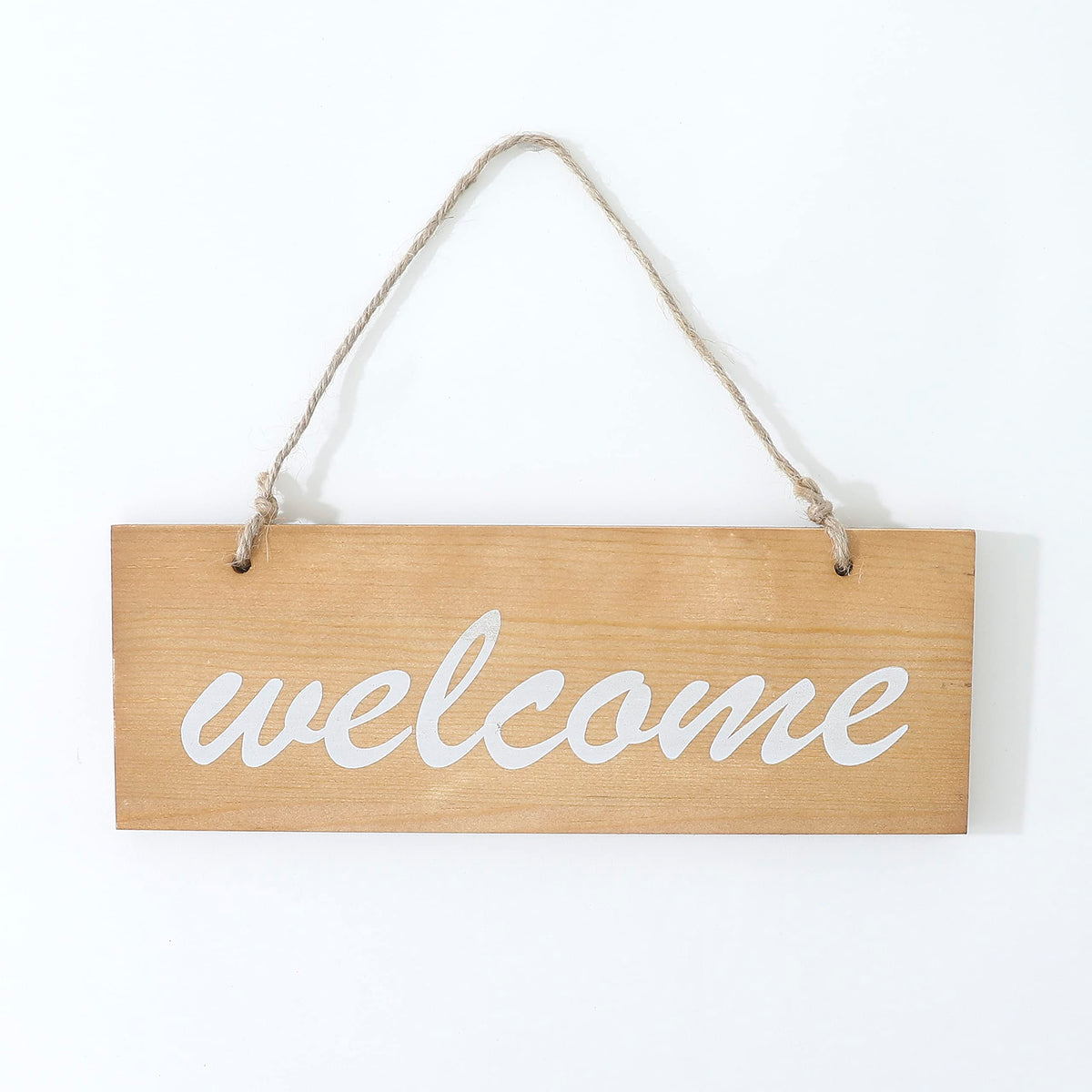 Kuber Industries Door Decor Panel|Wall Hanging Wooden Frame Board (Light Brown)