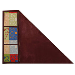 Kuber Industries Floral Design Combo PVC 3 Pieces Fridge Mats, 2 Piece Handle Cover and 1 Piece Fridge Top Cover(Multi)