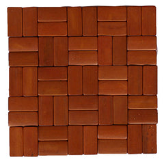 Kuber Industries 4 Pieces Bamboo Tea Coaster Set (Wooden)-CTKTC14521