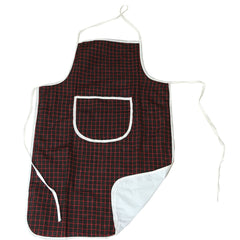 Kuber Industries Cotton 3 Piece Kitchen Apron with Front Pocket Set - Multicolour