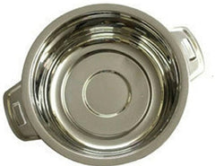 Kuber Industries Solid Casserole/Hot-Pot, Chapati Box/Container/Case in Stainless Steel (CAS15K14, Silver, 1800 ml)