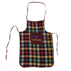 Kuber Industries Cotton 2 Pieces waterproof Apron with Front Pocket (Multi) -CTKTC28851