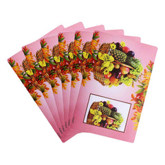 Kuber Industries PVC 3 Pieces Fridge Mats, 1 Piece Handle Cover and 1 Piece Fridge Top Cover (Gold)-CTKTC14600
