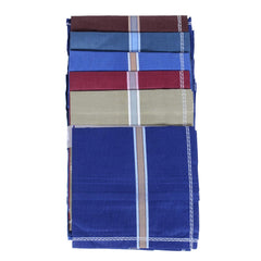 Kuber Industries Cotton Premium Collection Handkerchief|Easy Wash & Premium Cotton Fabric|Size 42 x 42 CM, Pack of 6 (Multicolour)