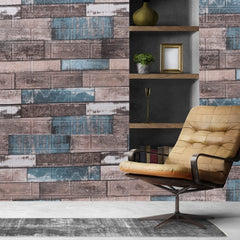 Kuber Industries Foam Brick Pattern 3D Wallpaper for Walls | Soft PE Foam | Easy to Peel, Stick & Remove DIY Wallpaper | Suitable on All Walls | Pack of 5 Sheets,70 cm X 70 cm