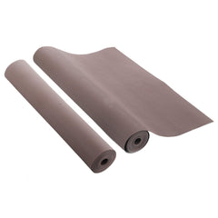 Kuber Industries 2 Pieces Multipurpose Textured Super Strong Anti-Anti Skid Mats and Liners for Drawer, Refrigerator, Cupboard, Shelf, Size 45X500cm (5 Meter Roll, Brown)-CTKTC024050