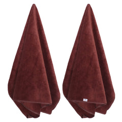 Heart Home Cleaning Cloths|Microfiber Highly Absorbent Wash Towels for Kitchen,Car,Window,24 x 16 Inch,Pack of 2 (Assorted)