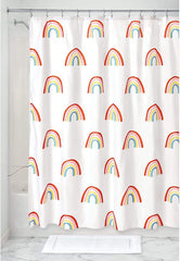 Kuber Industries Light Weight, Waterproof, Odorless, Rust-Resistant PEVA Shower Curtain for Bathroom Showers, Stalls and Bathtubs, 84x54 (Cream)-HS_38_KUBMART21461, Standard