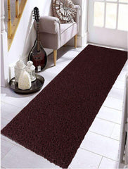 Kuber Industries - CTKTC039995 Polyvinyl Chloride Anti Slip Large Size Rubber Floor/Door Mat (Maroon, 2x6 Feet)
