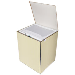 Heart Home Washing Machine Cover | Mini Check Print Washing Machine Cover | Soft PVC | Top Load Fully-Automatic Washing Machine Cover | Golden