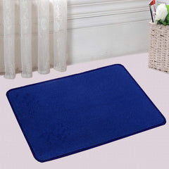 Kuber Industries Microfiber Anti Slip 6 Pieces Bath Mat 22"x14", Multi-CTKTC28480
