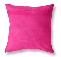 Heart Home Disney Minnie Print Cushion Cover|Sofa Cushion Covers|Sitting Cushion Cover|Polyester Cushion Filler|16x16 Inch|Set of 5 (Pink)