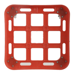 Kuber Industries 2 Pieces LPG Square Cylinder Trolley Stand with Wheels,Gas Cylinder Stands,Gas Cylinder Trolley (Red)-KUBMARTK11188