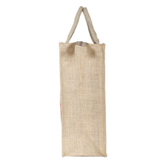 Kuber Industries Jute Lunch Carry Bag (Green)-CTLTC14918
