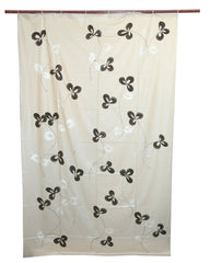 Kuber Industries 2 Piece PVC Shower Curtain Set - 7ft, Grey